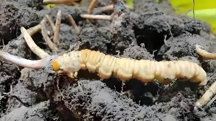 冬虫夏草咋长出的